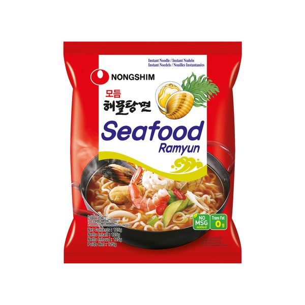 Nongshim - Instant Nudeln Meeresfrüchte Ramyun 125g