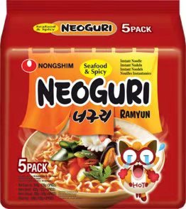 Nongshim - Seafood scharf Neogur 5er Pack (5x120g)