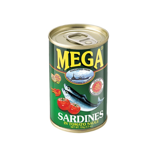 Mega - Sardinen in Tomatensauce 155g
