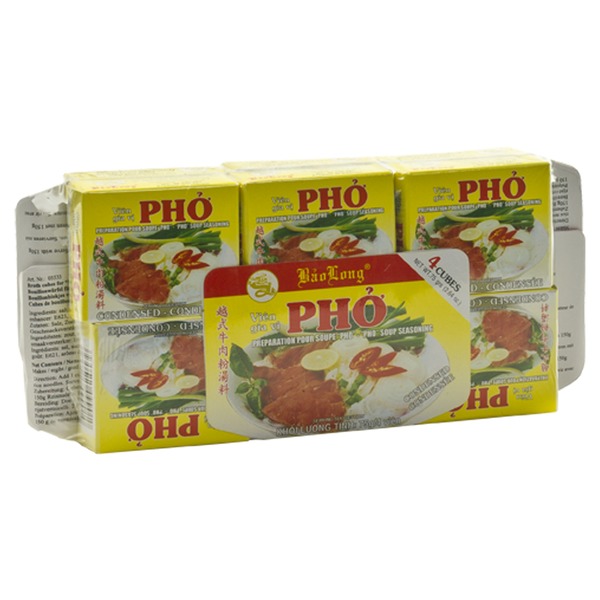 Bao Long - Pho Bo, Brühwürfel für Rindfleisch 75g 