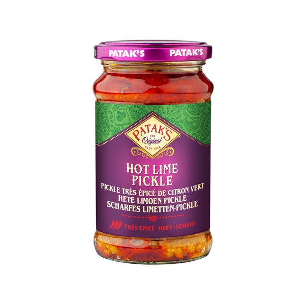 Pataks - Limetten Pickle scharf 283g