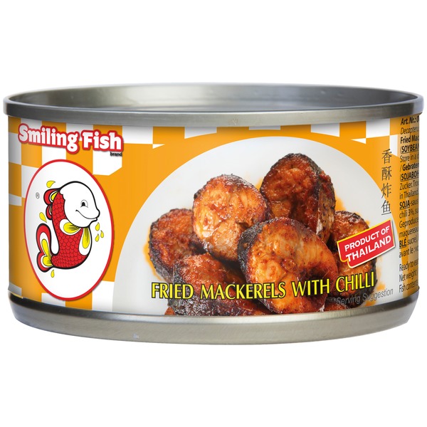 Smiling Fish - Frittierte Makrele & Chili 90g