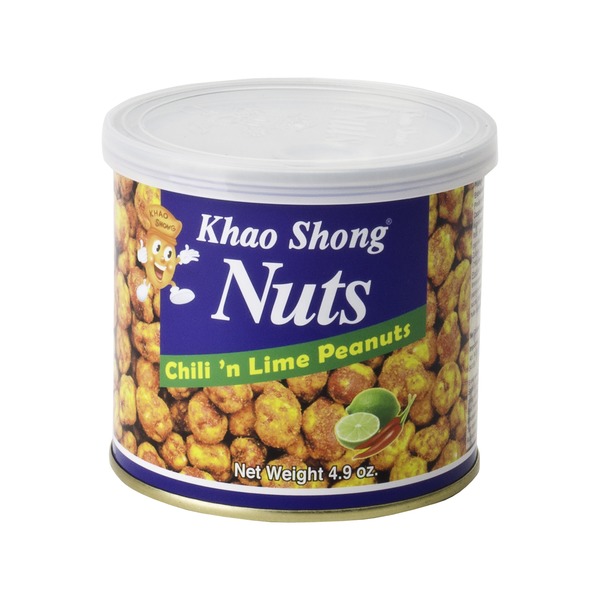 Khaoshong - Erdnüsse mit Chili & Limette 140g