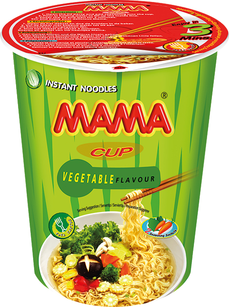 MAMA - Instant Nudeln vegetarisch Cup 70g 