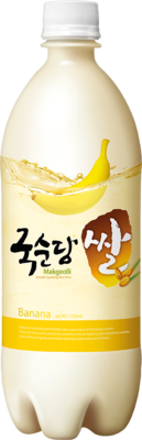 Kooksoondang - Reiswein Makgeolli Banane 4%-Vol. 750ml