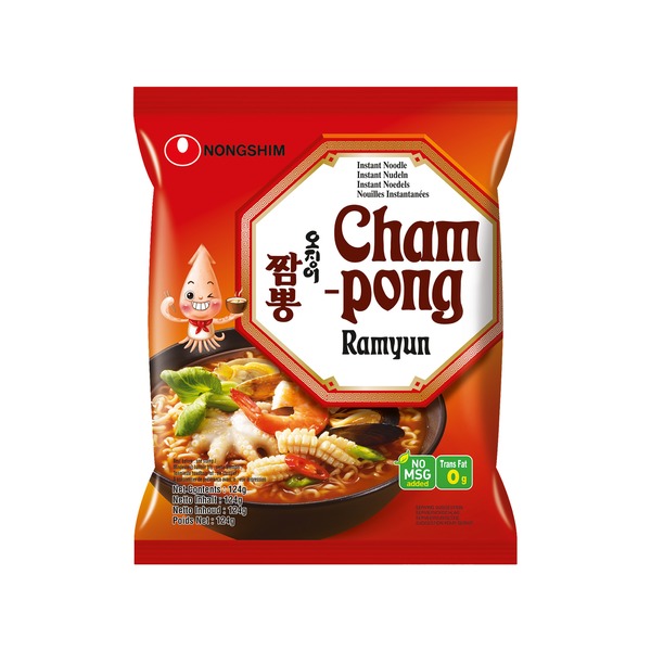 Nongshim - Instant Nudeln Champong 124g