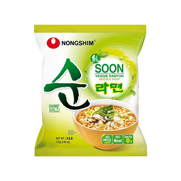 Nongshim - Instant Nudeln Veggie Soon 112g