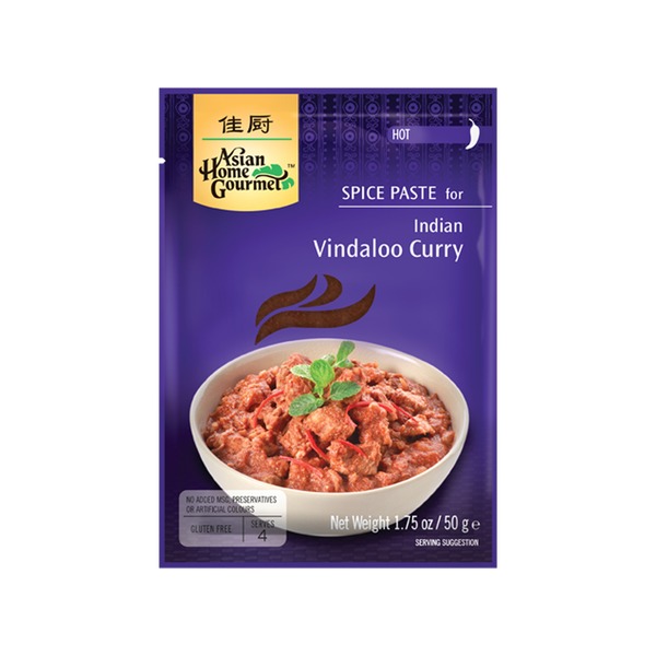 Asian Home Gourmet - Vindaloo Currypaste 50g