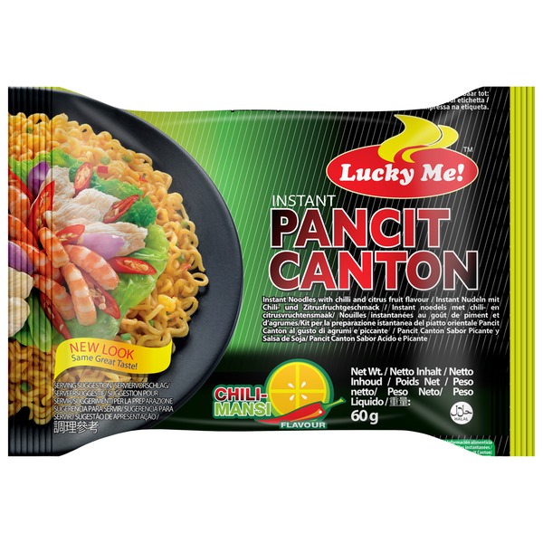 Lucky Me - Instant Nudeln Huhn Chili-Mansi Pancit Canton 60g