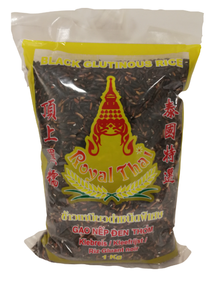 Royal Thai Rice - Schwarzer Klebreis 1kg