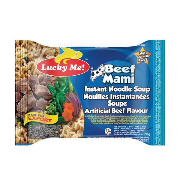 Lucky Me  - Instant Nudeln Rindfleisch 70g