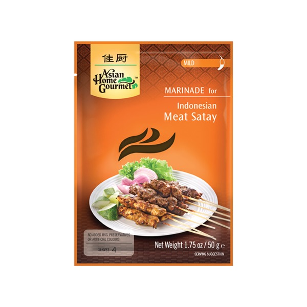 Asian Home Gourmet - Fleisch Satay Marinade 50g