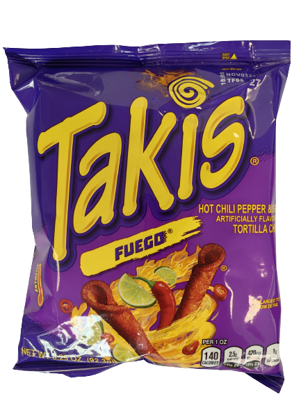 Takis-Fuego Chips mit Chili & Limetten 92,3g